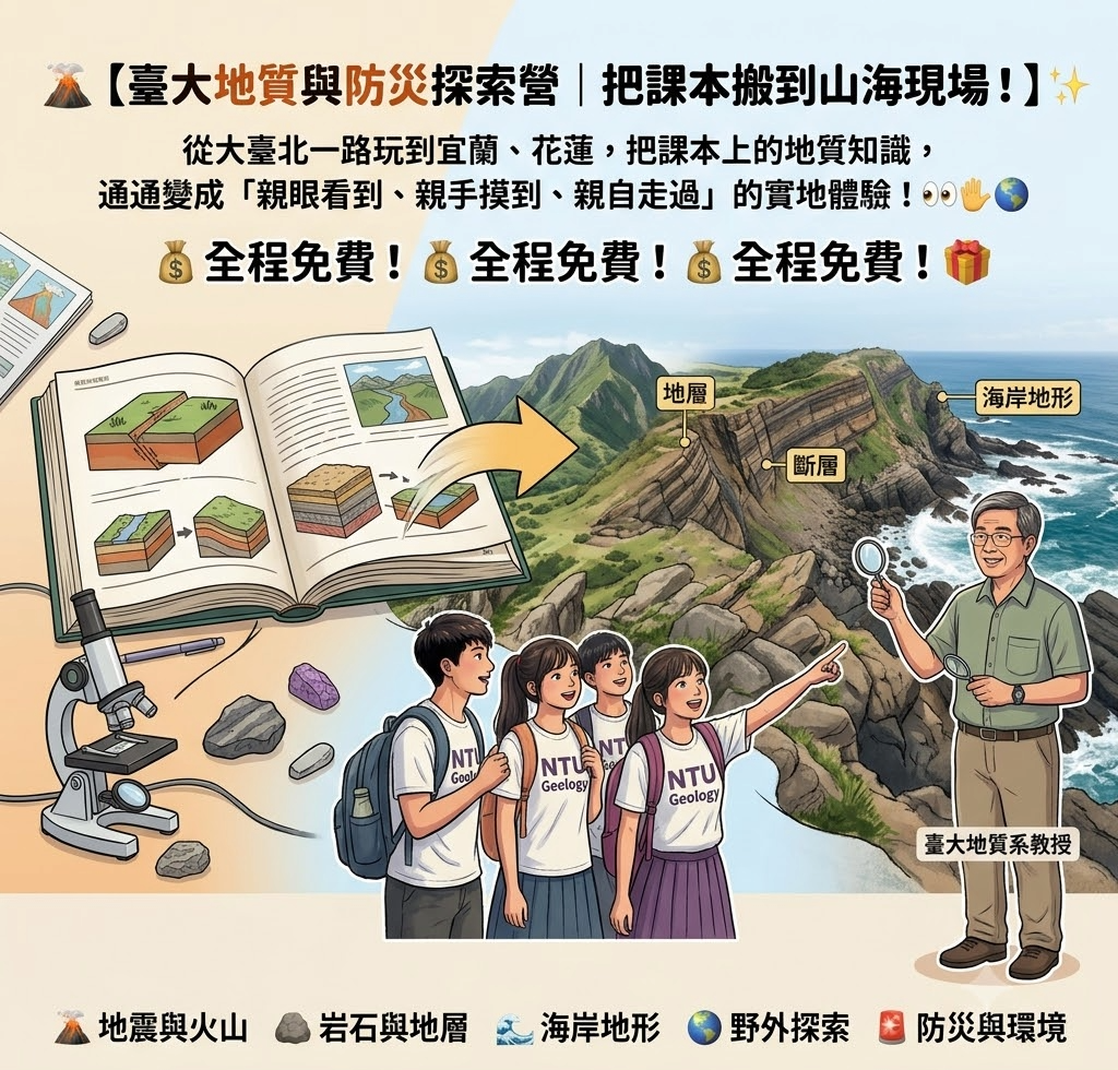 臺大地質與防災探索營